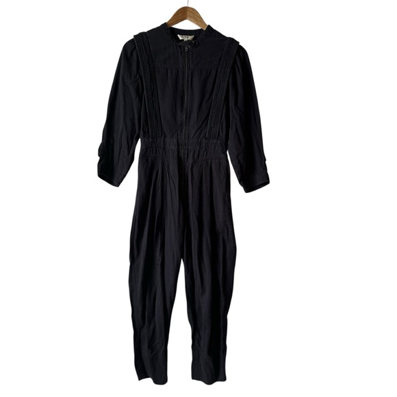 Sea New York Pants - Sea New York Black Long Sleeve Utility Jumpsuit Size 4